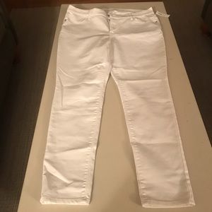 NWT White Denim  Super Skinny Jeans